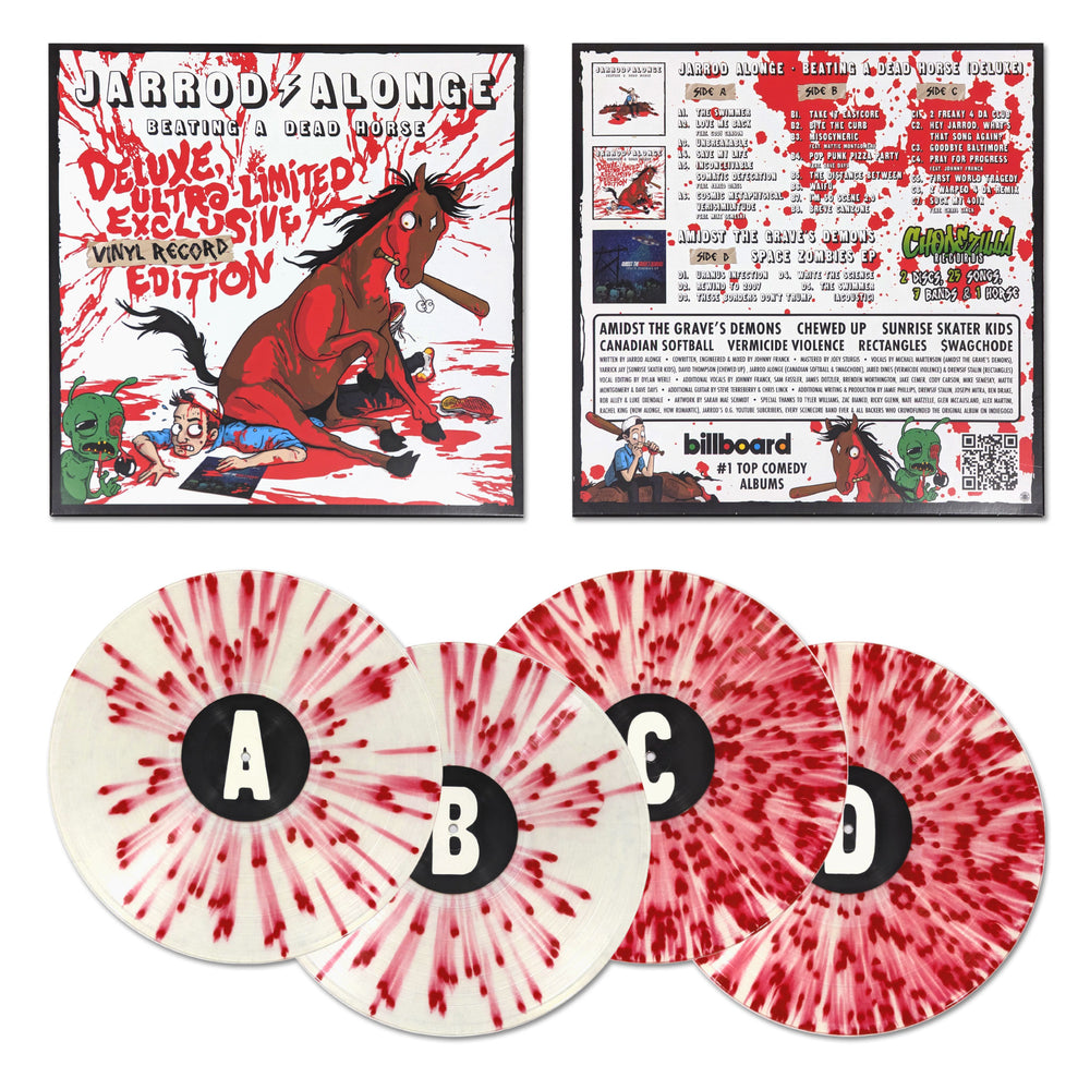 Jarrod Alonge - Beating a Dead Horse (2015)  Space Zombies EP (2016) Double Vinyl Record