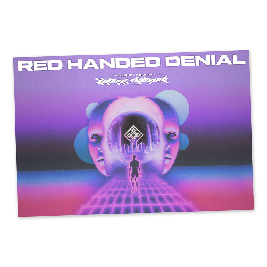 Red Handed Denial - Signed Poster