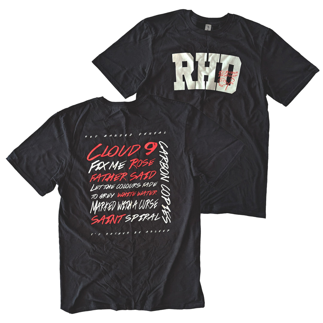 Red Handed Denial - Varsity Tee