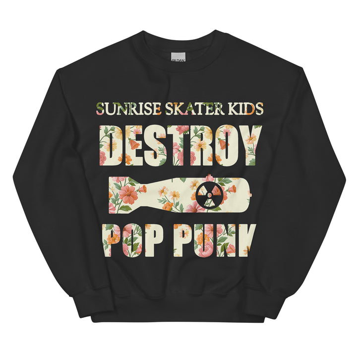 Destroy Pop Punk Crewneck Sweatshirt