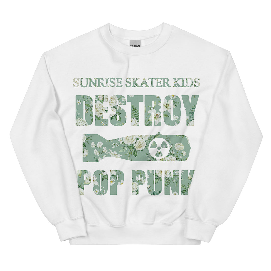 Destroy Pop Punk Crewneck Sweatshirt