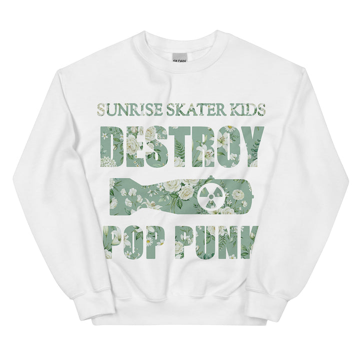 Destroy Pop Punk Crewneck Sweatshirt