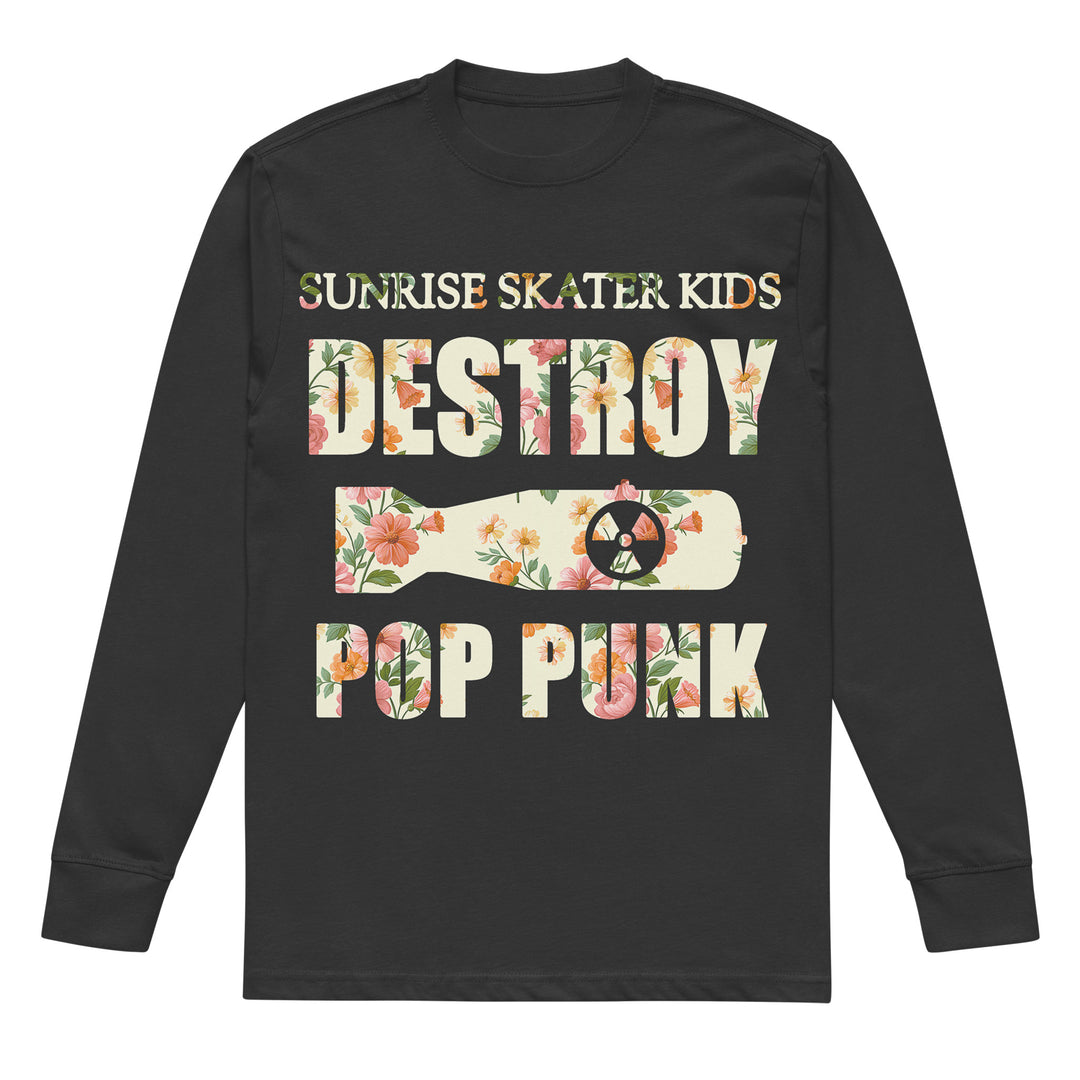 Destroy Pop Punk Long Sleeve Tee