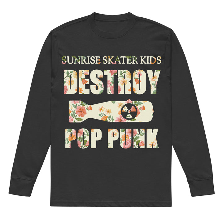Destroy Pop Punk Long Sleeve Tee