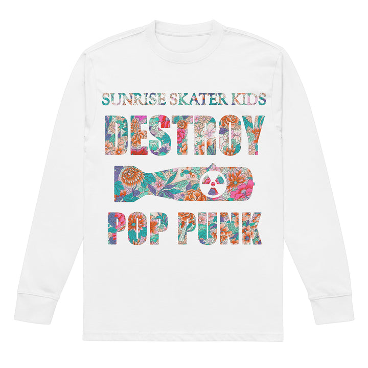 Destroy Pop Punk Long Sleeve Tee