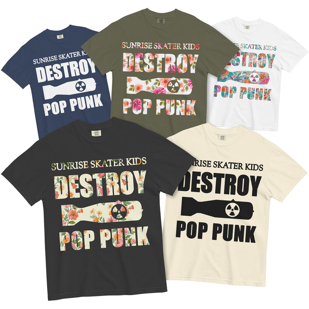 Destroy Pop Punk Heavyweight Tee