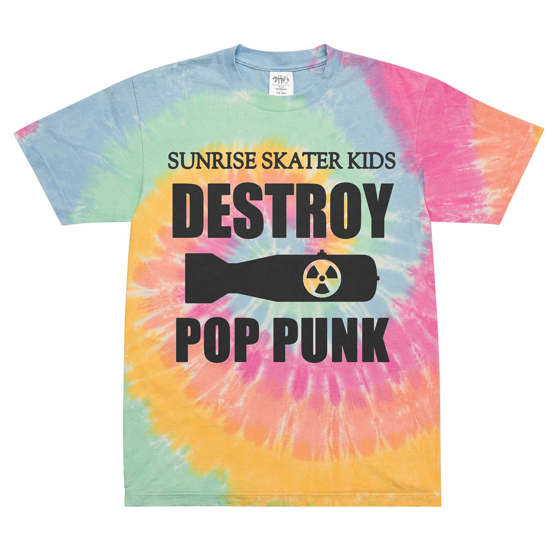 Destroy Pop Punk Tie-Dye Tee