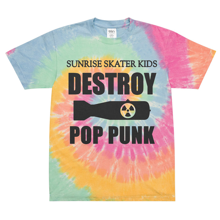 Destroy Pop Punk Tie-Dye Tee