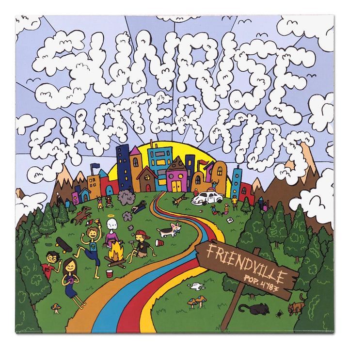 Sunrise Skater Kids - Friendville (2016) Vinyl Record