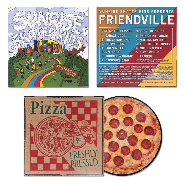 Sunrise Skater Kids - Friendville (2016) Vinyl Record