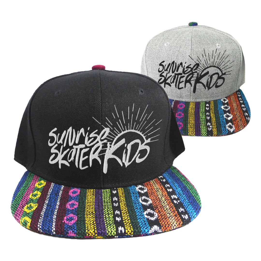 Sunrise Skater Kids - Throwback Snapback Hat