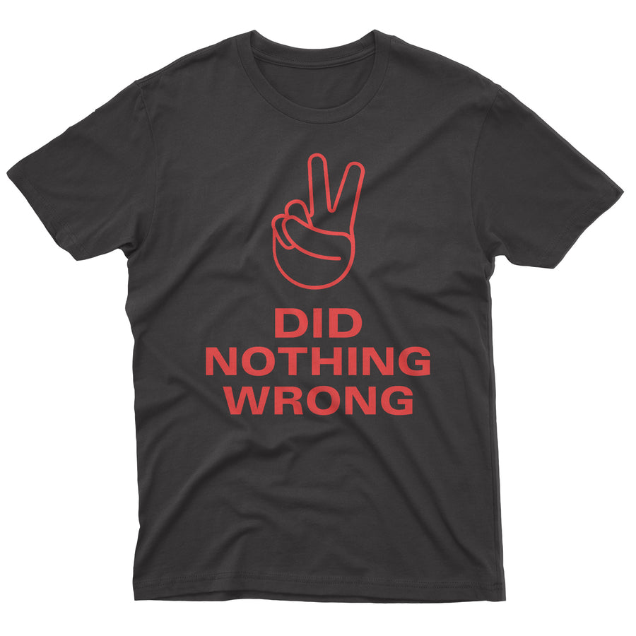 Did Nothing Wrong - Logo Tee