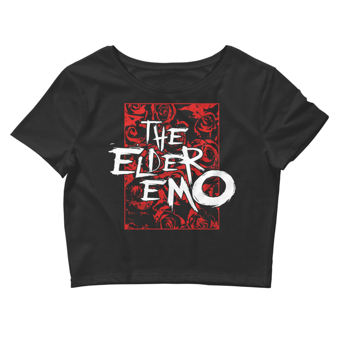 The Elder Emo - Rosy Crop Top