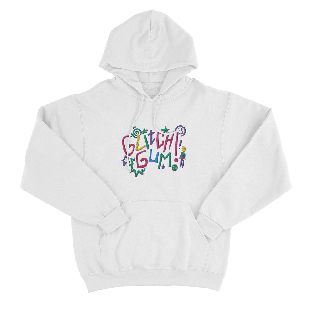 Glitch Gum - Embroidered Logo Hoodie