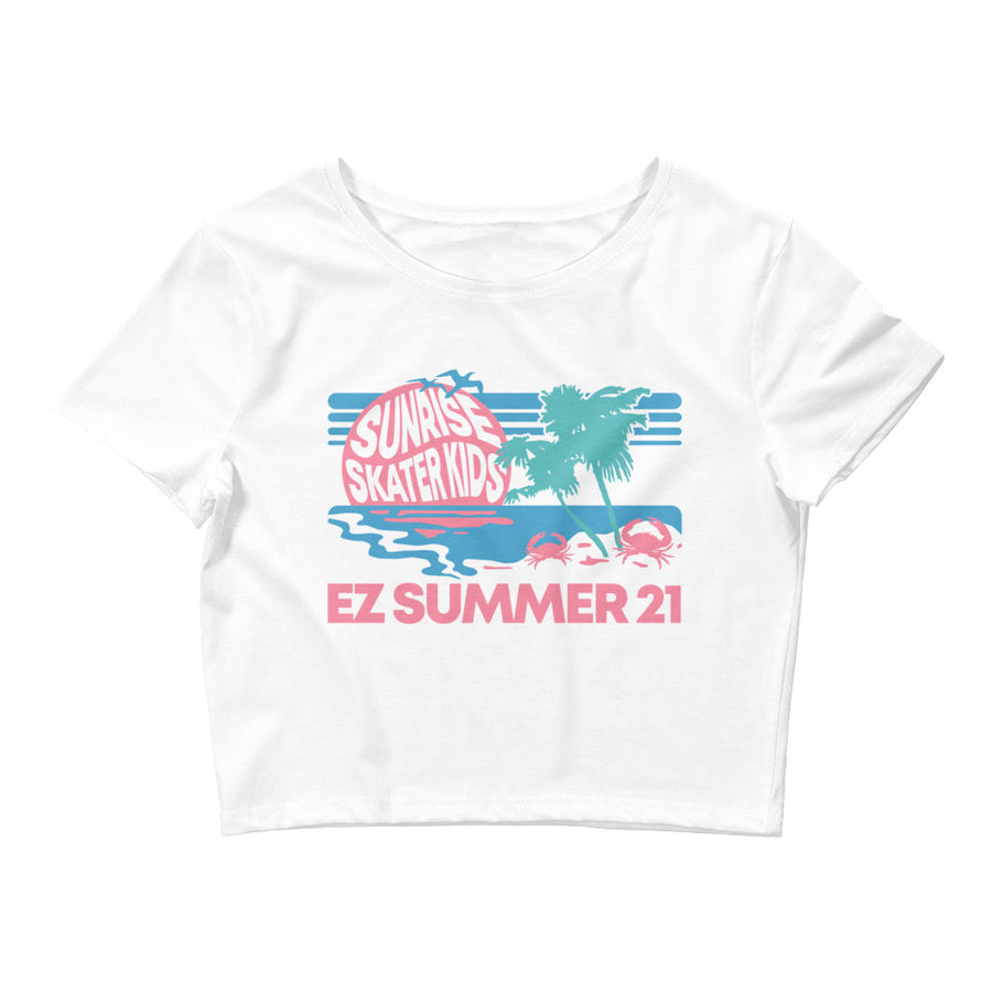 Sunrise Skater Kids - Easycore Summer Crop Top